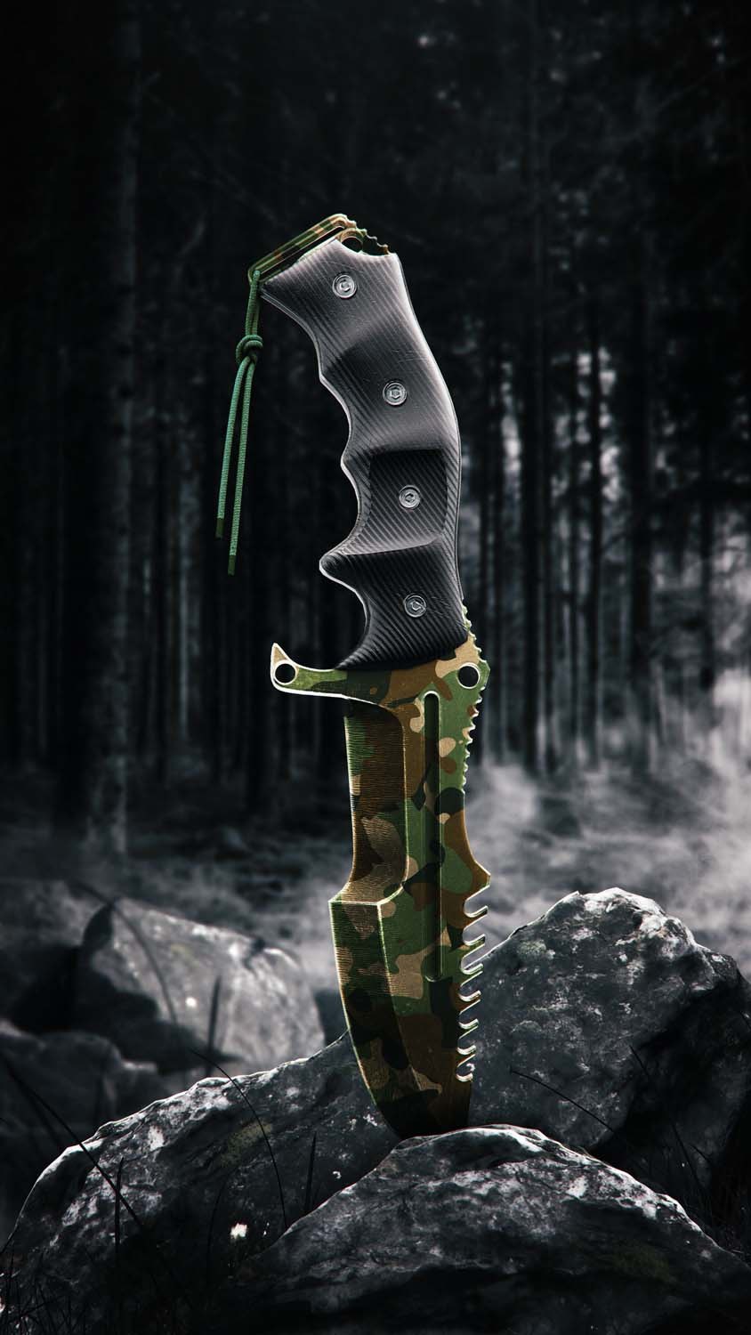 Woodland камуфляжный паттерн