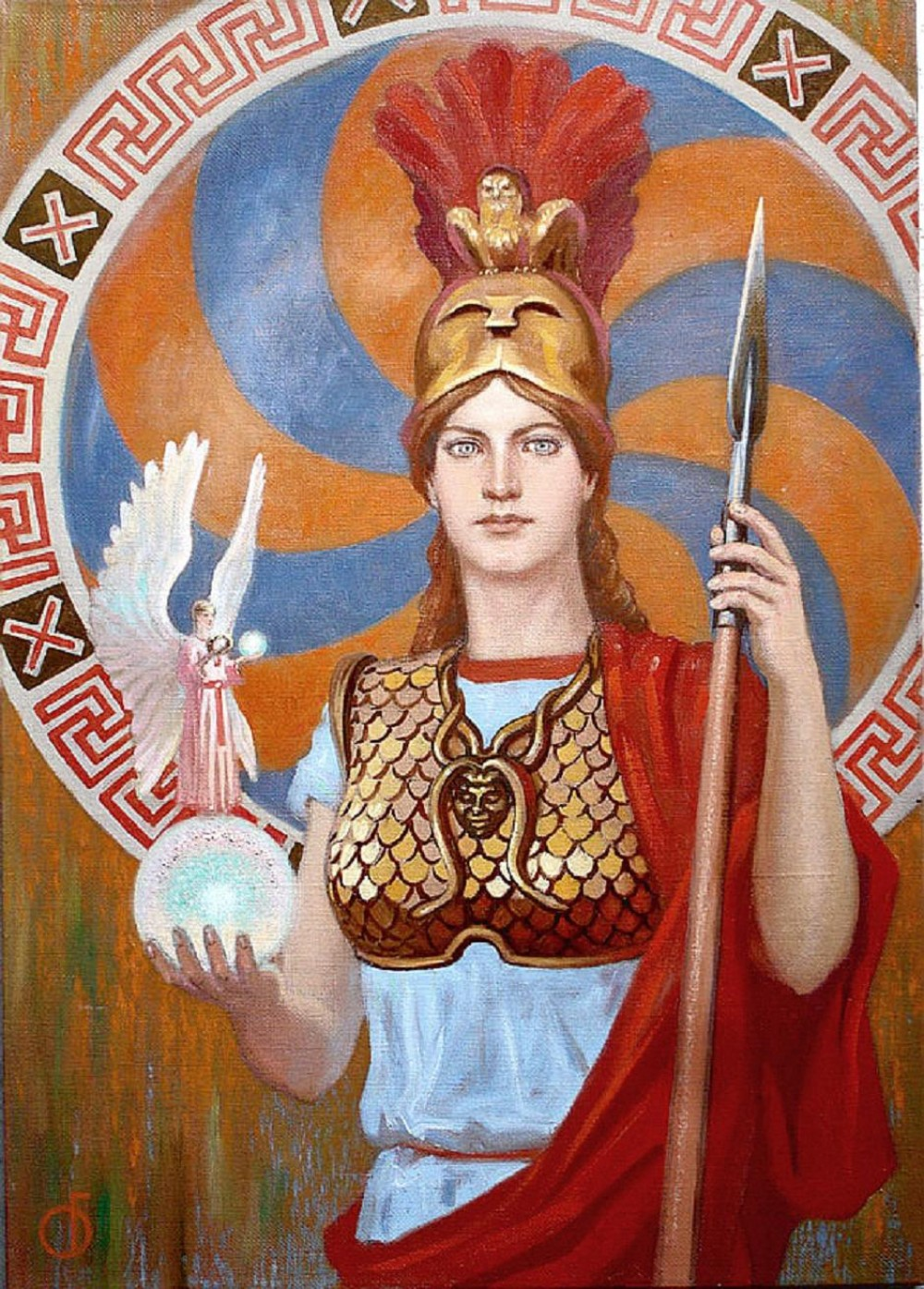 Афина богиня внешность