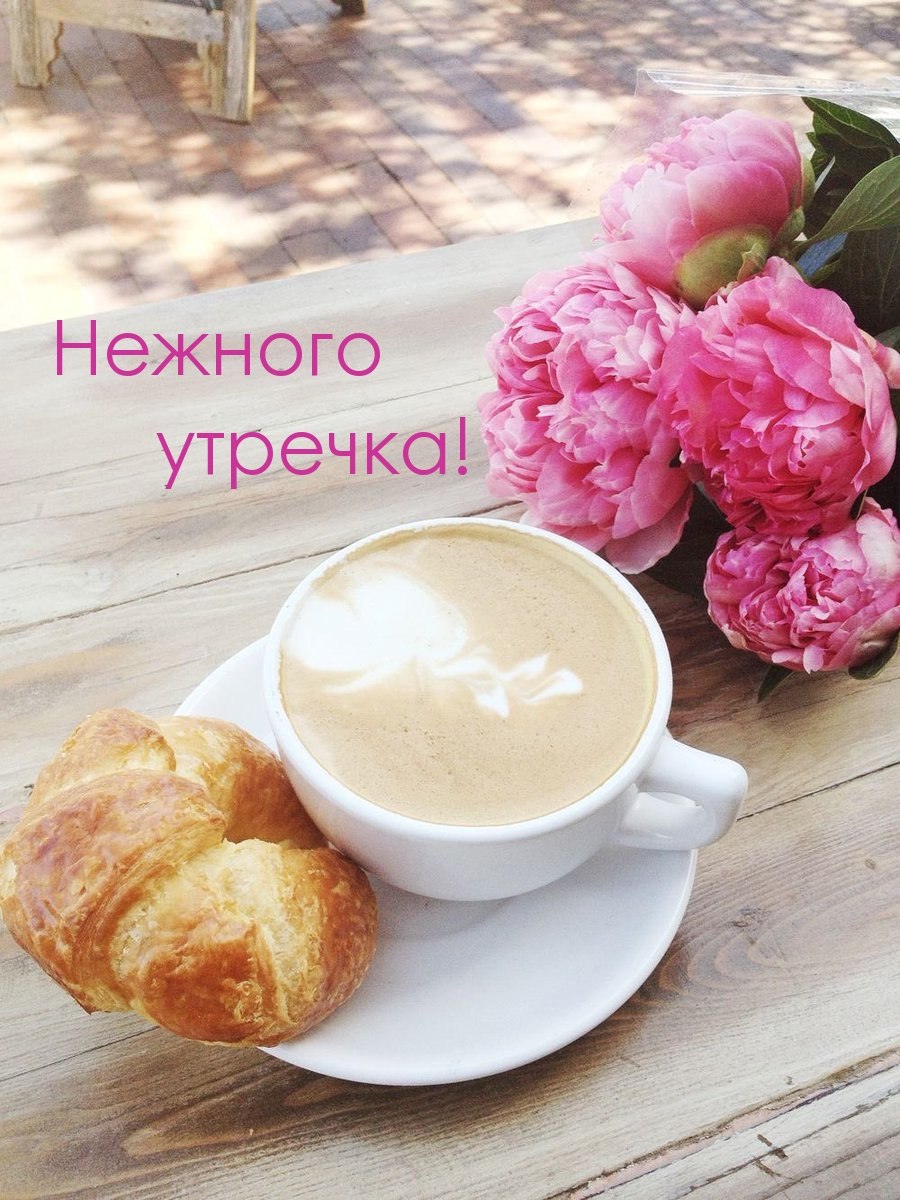 Пионы и кофе