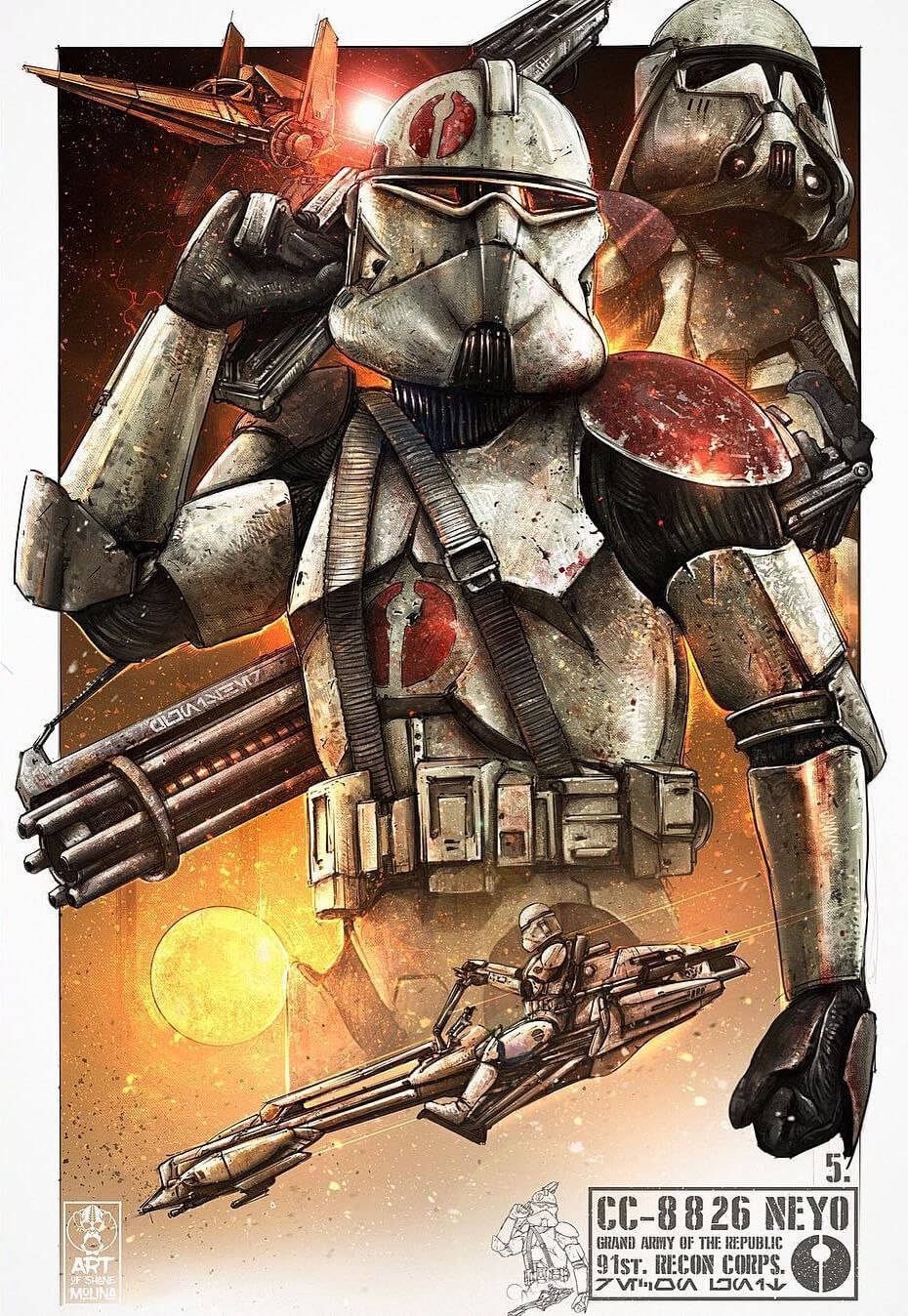 Art of Shane Molina Clone
