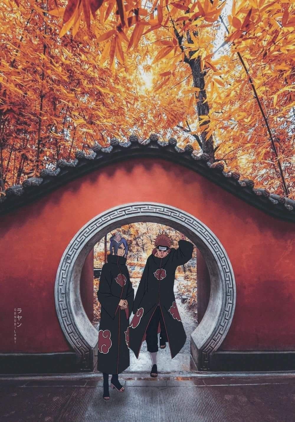Наруто облако Акацуки