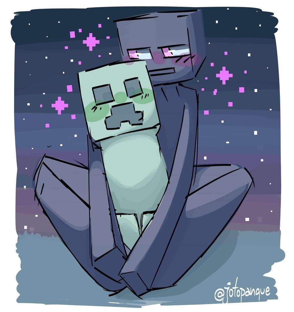 Minecraft ЭНДЕРМЕН И КРИПЕР