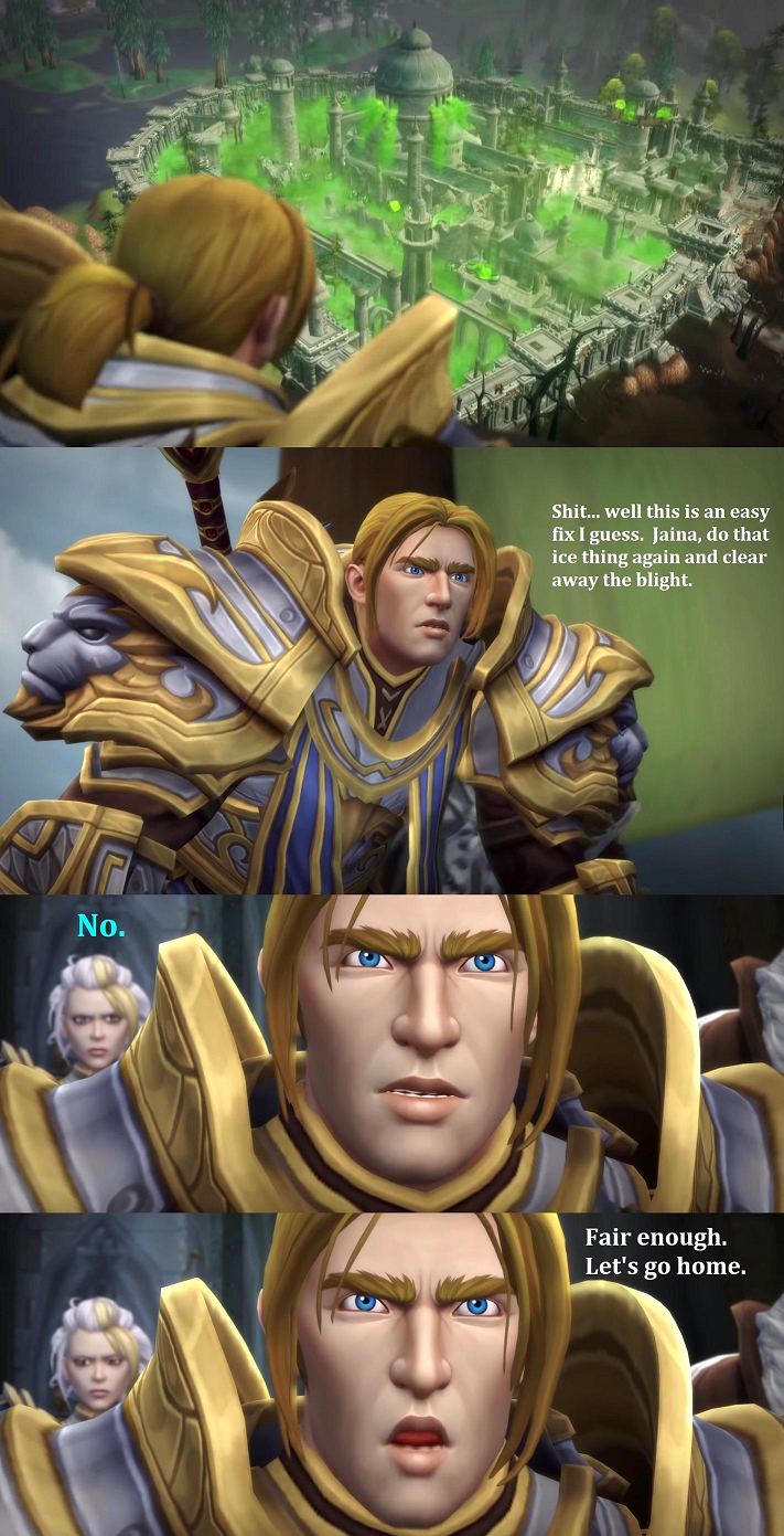 3102025 Jaina Proudmoore Lizardman Soul Calibur source filmmaker World of Warcraft animated noname55 Sound WEBM HD