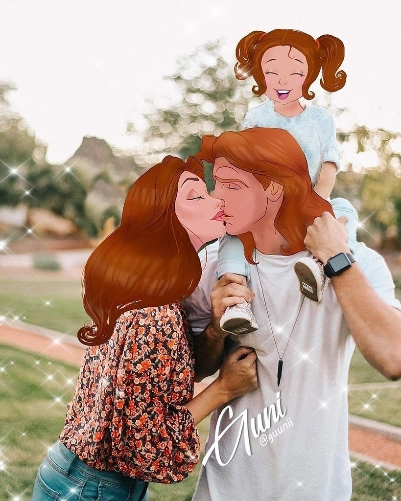 Белль принц поцелуй