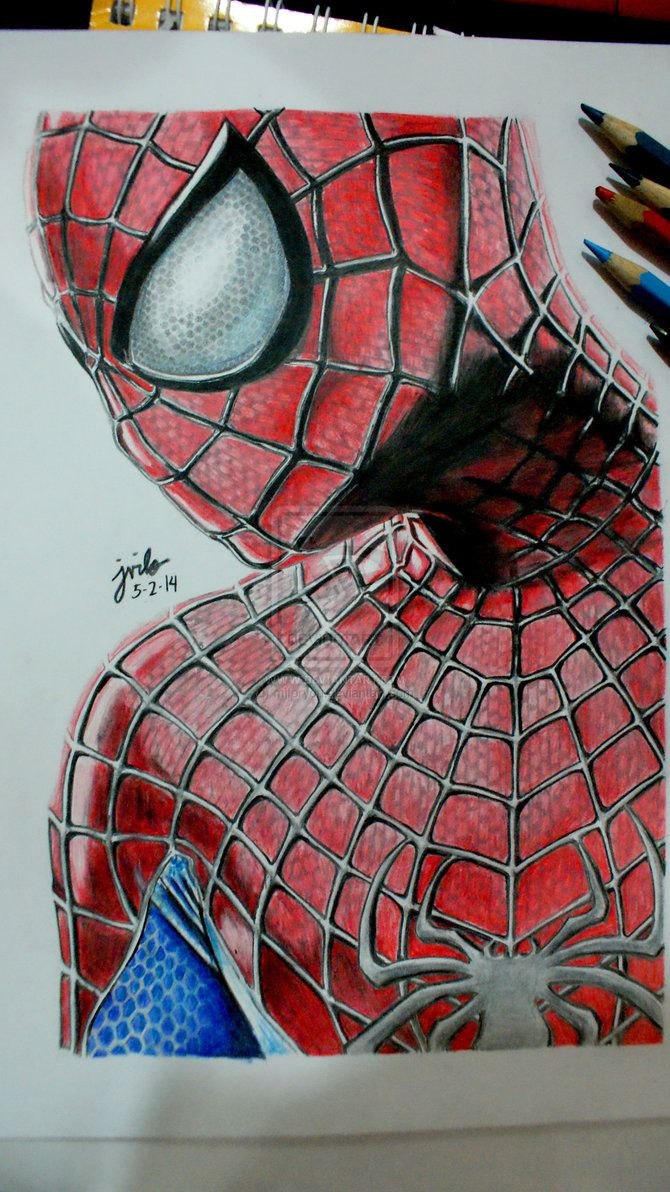Ultimate Spider man Mark Bagley Sketch
