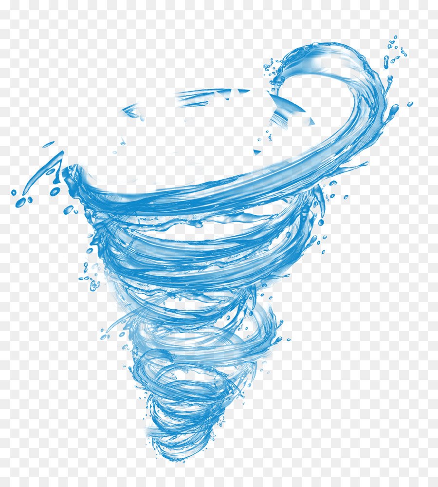 Спираль из воды
