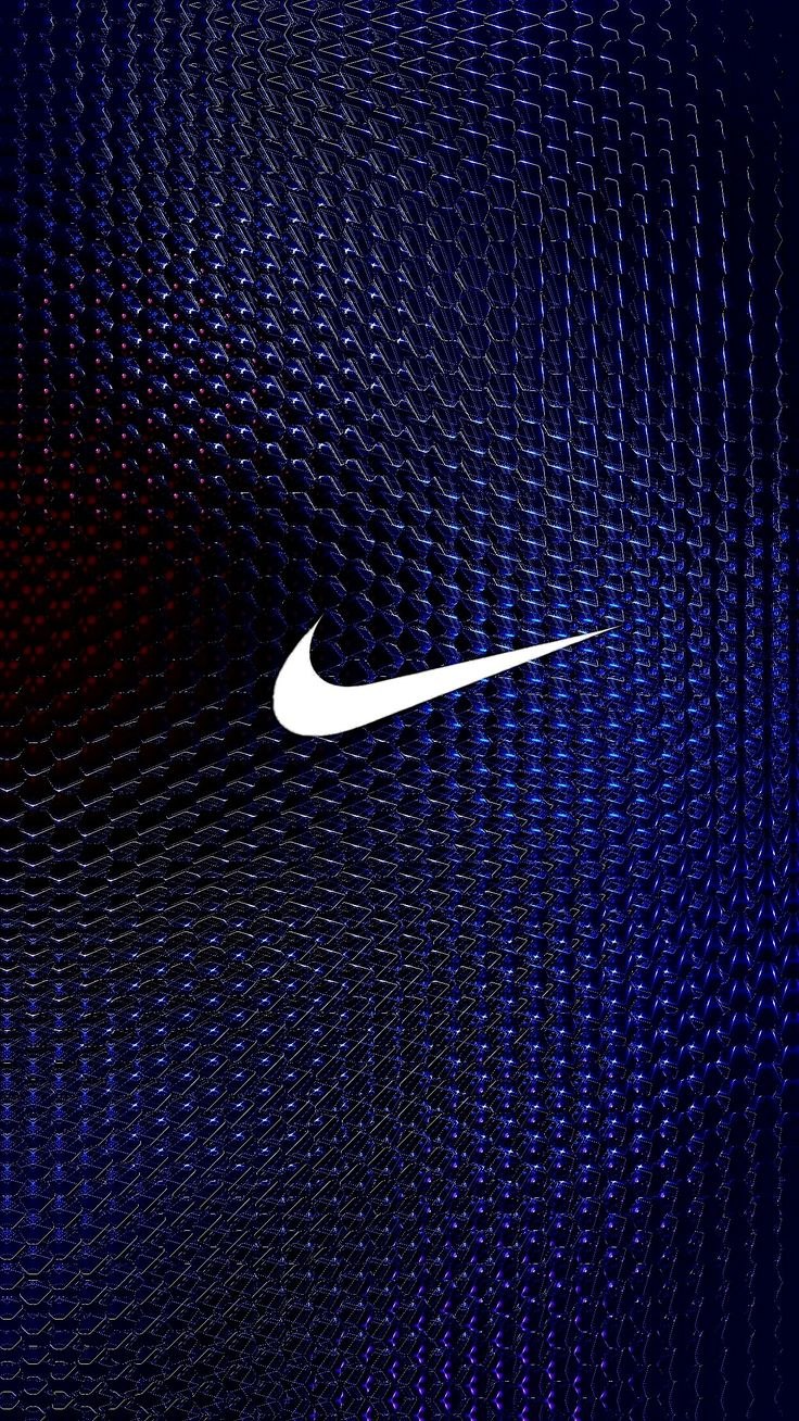 Nike на черном фоне