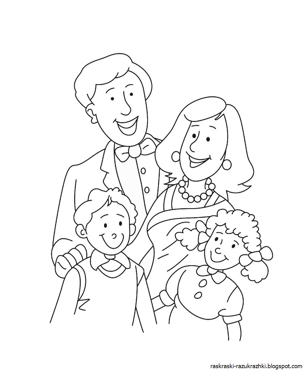 Full Family drawing
