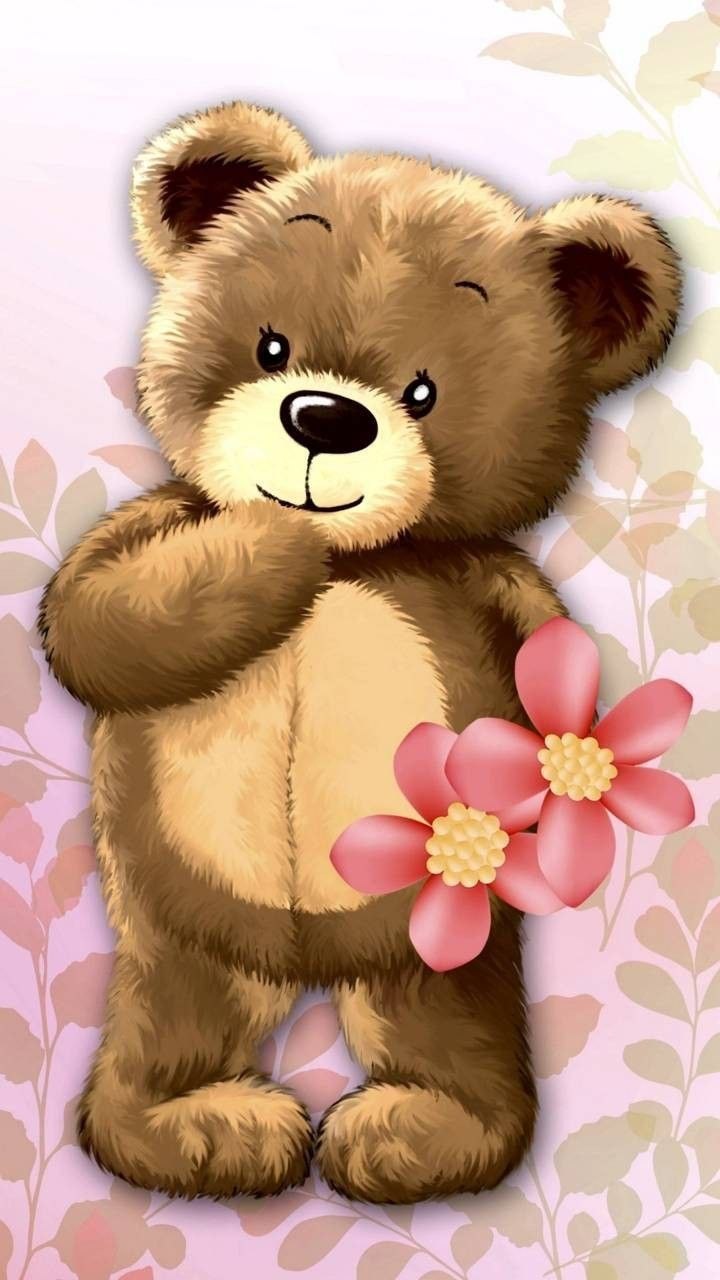 Медвежонок открытка