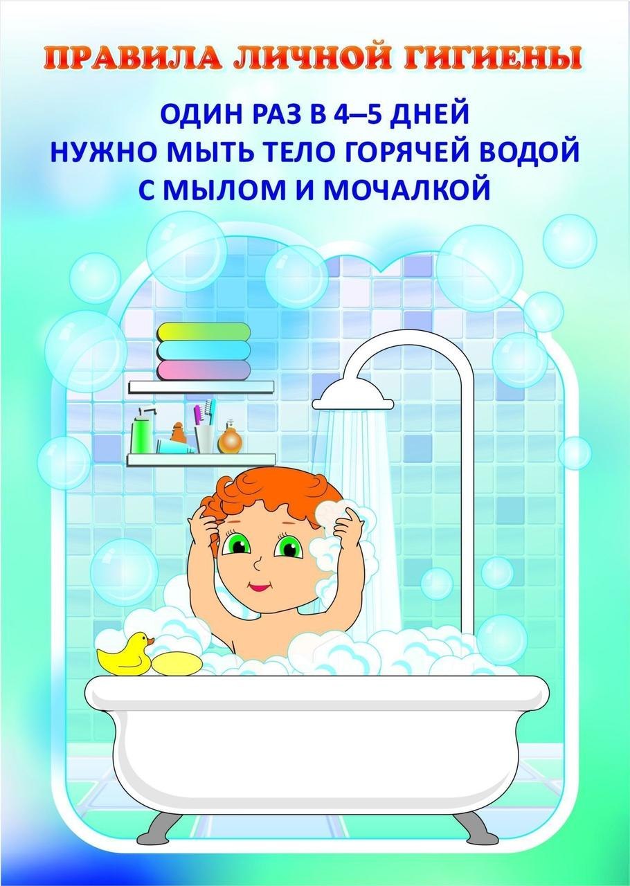 Гигиена рисунок для детей