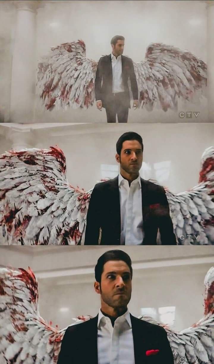 Люцифер сериал с крыльями ангела