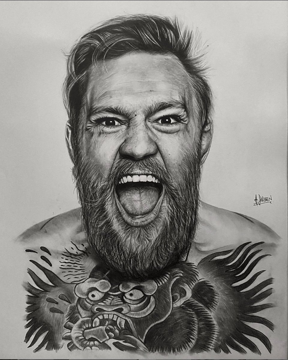UFC Конор рисунок
