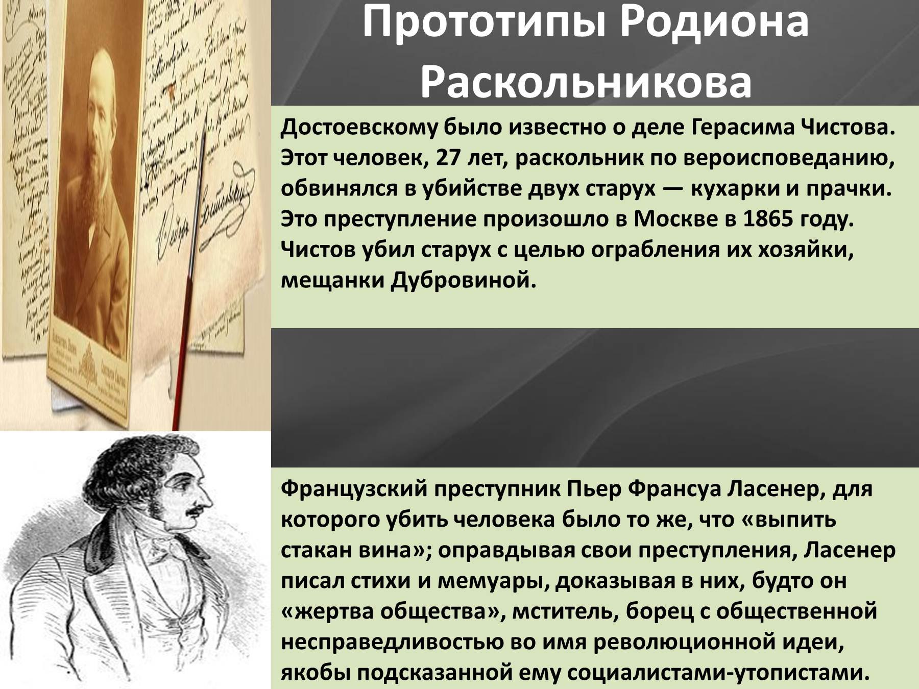 Раскольникова преступление и наказание. Прототипы Родиона Раскольникова. Достоевский преступление и наказание презентация.