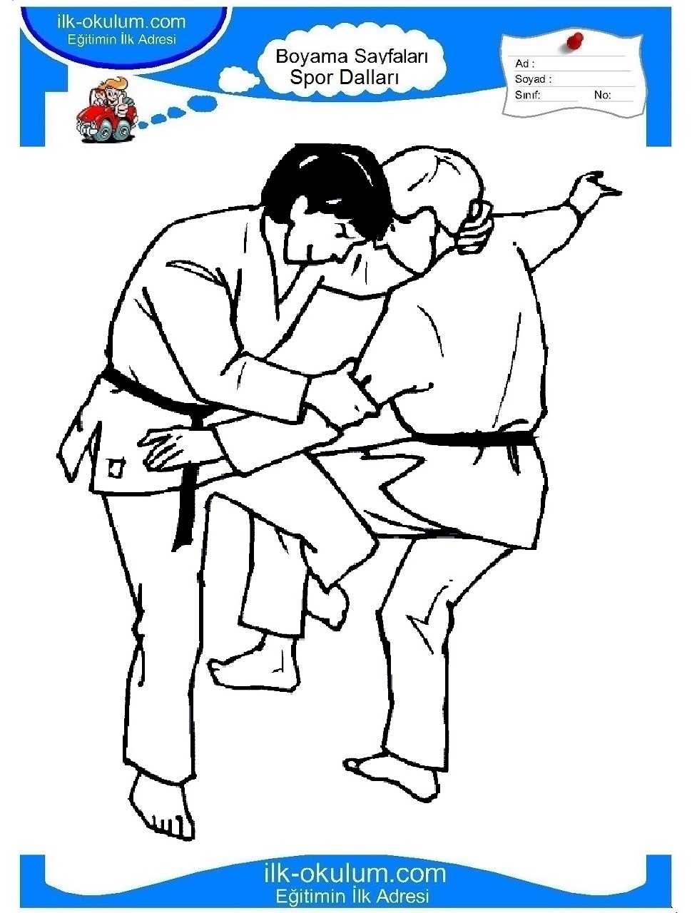 Дзюдо аниме картинки