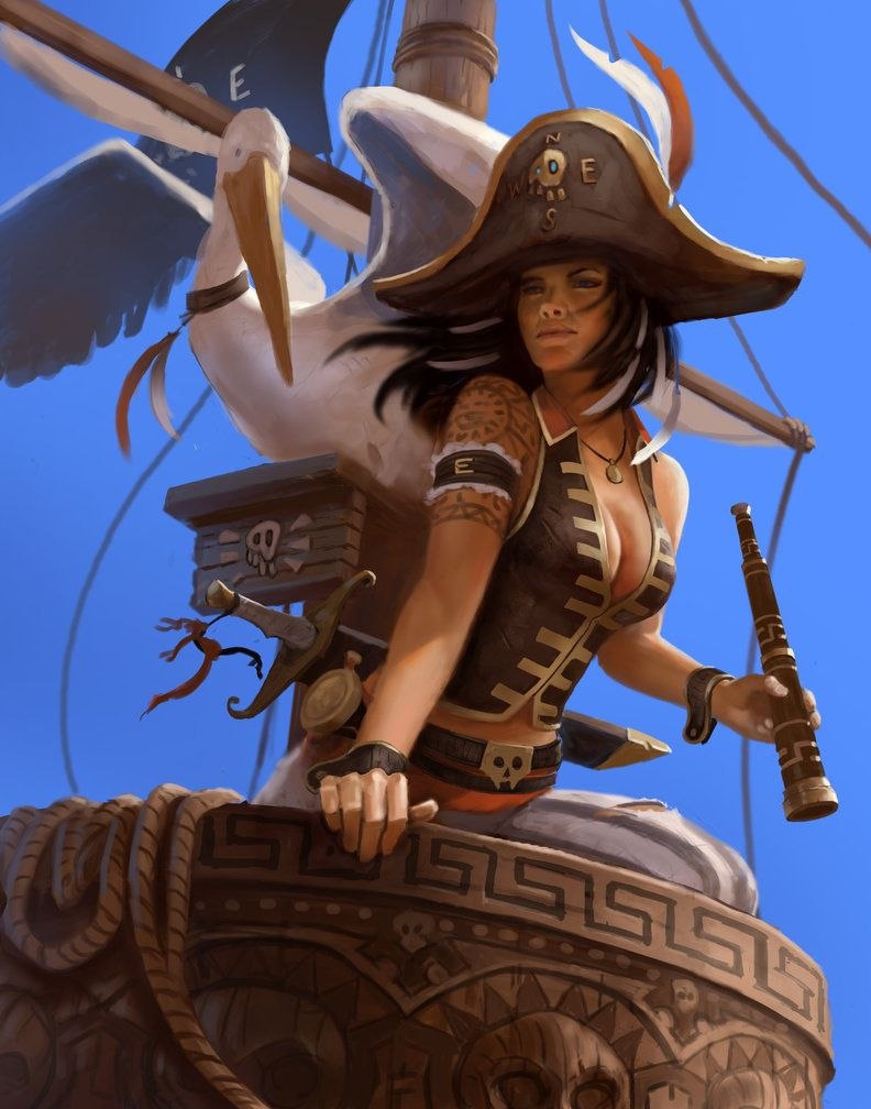 Bob Kehl Pirate Art