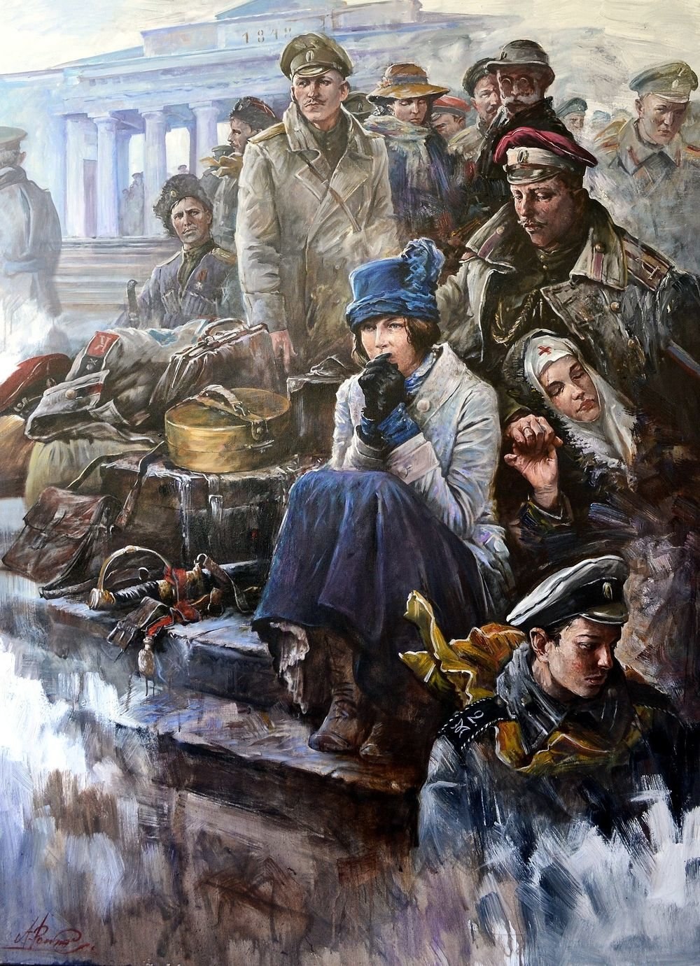 Андрей Ромасюков - белогвардейцы