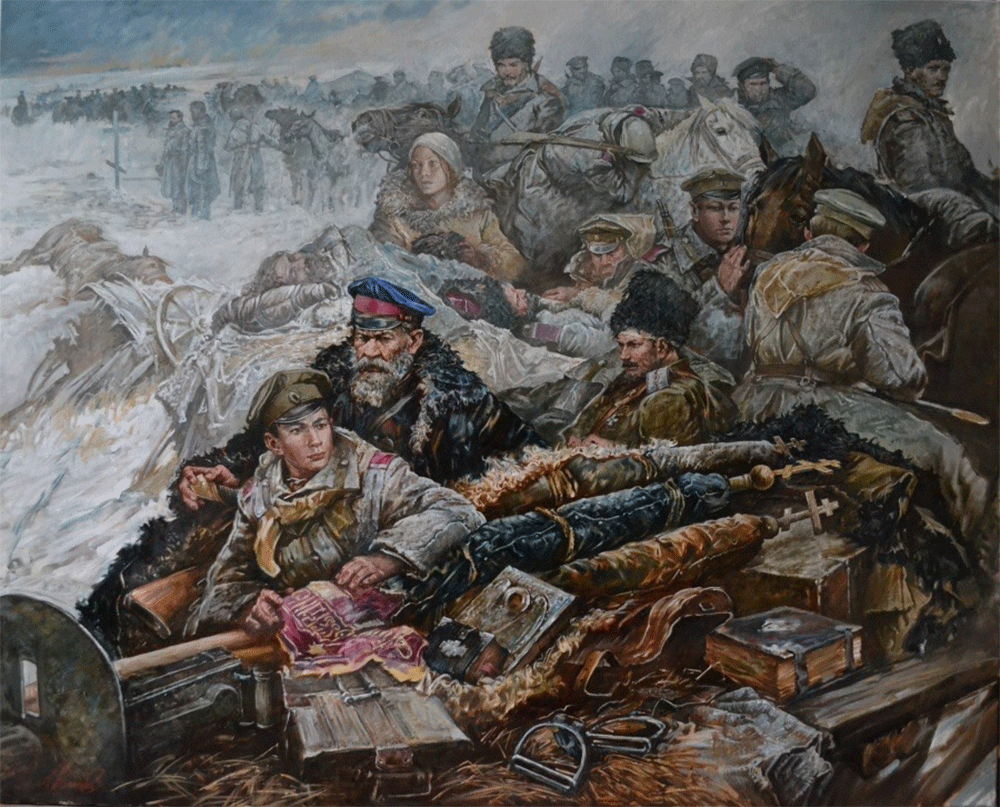 Андрей Ромасюков картина белая гвардия