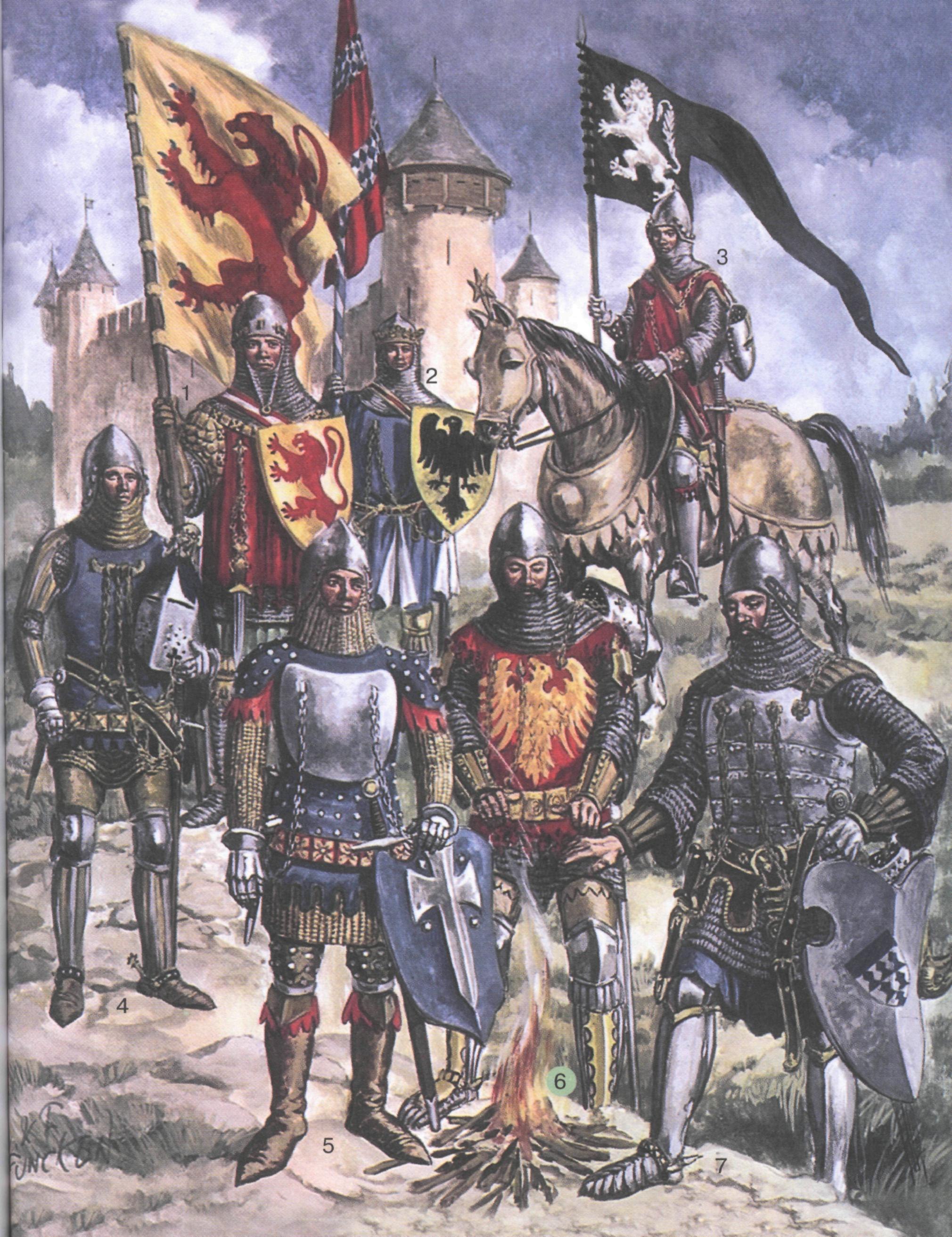 Европа 13 14 века. Воин 13 век Англия. Средневековая европейская армия 13 века. Рыцарь 15 века Германия.