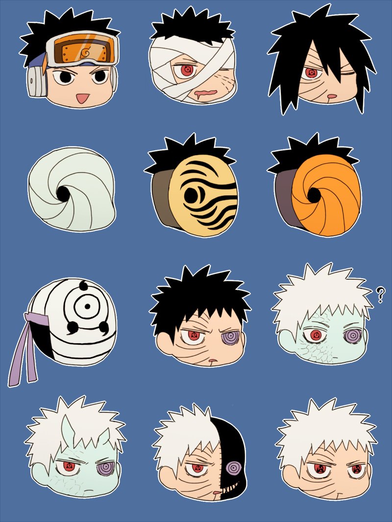 Очки Obito из Наруто