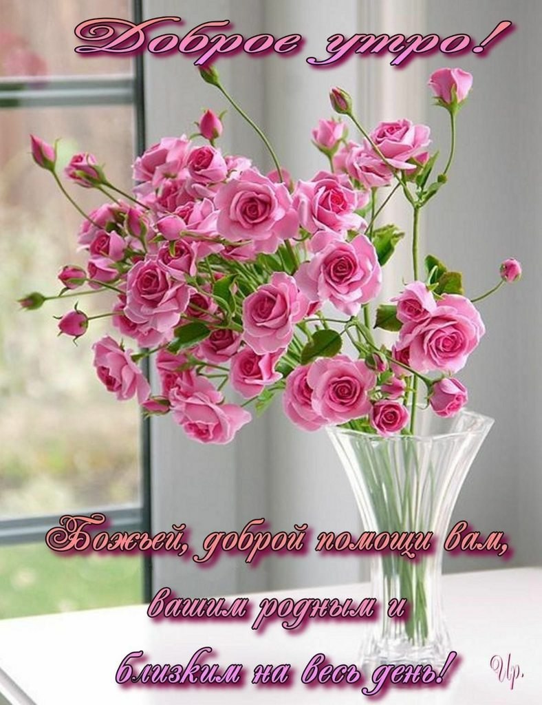 Доброе утро цветы