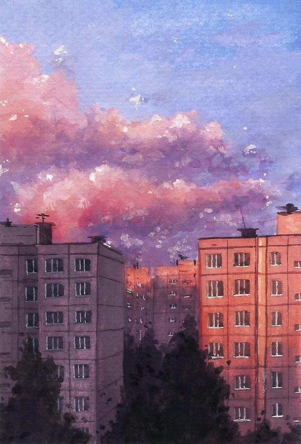Многоэтажки Эстетика