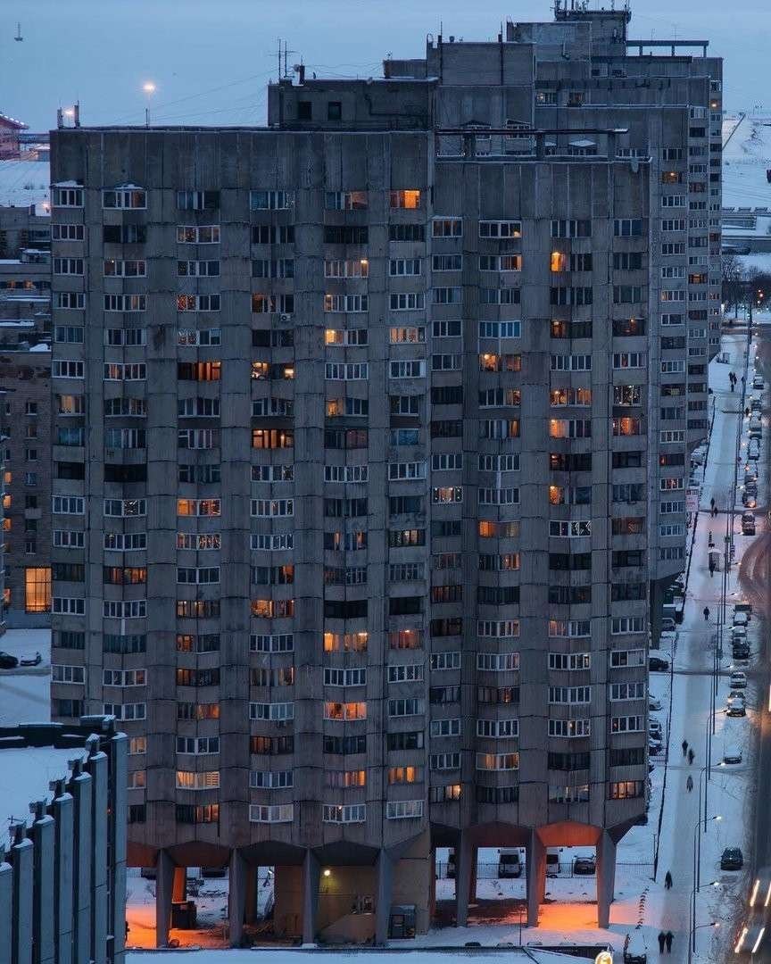 Эстетика ебеней спальный район