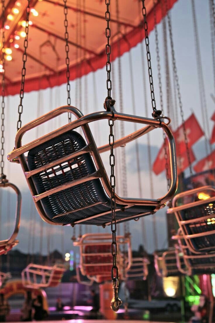 Парк аттракционов aesthetic