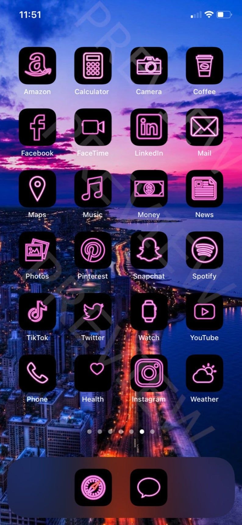 Instagram stories on telephone