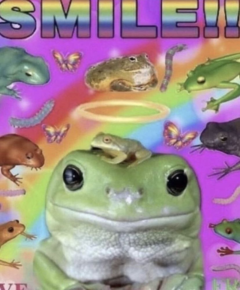 Goblincore лягушки