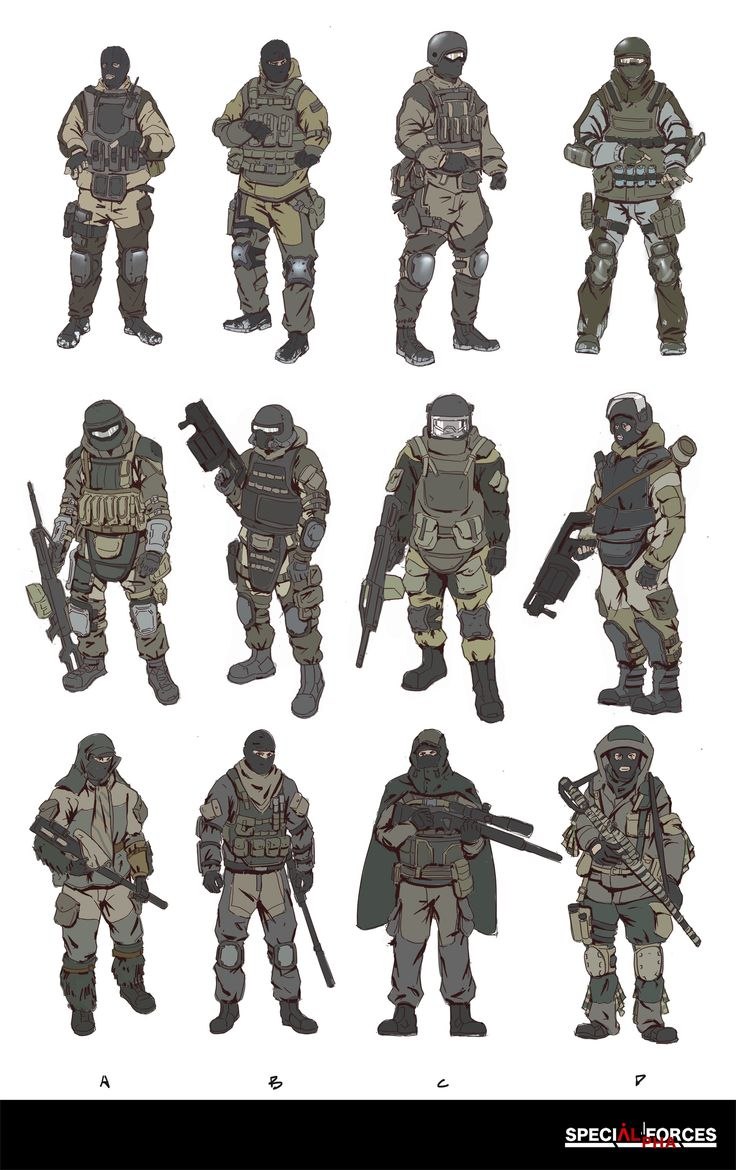 ЧВК солдат Concept Art