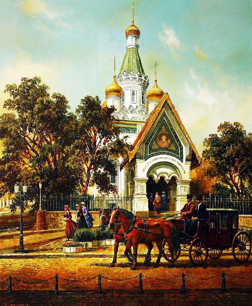 Васил Горанов художник картина собор