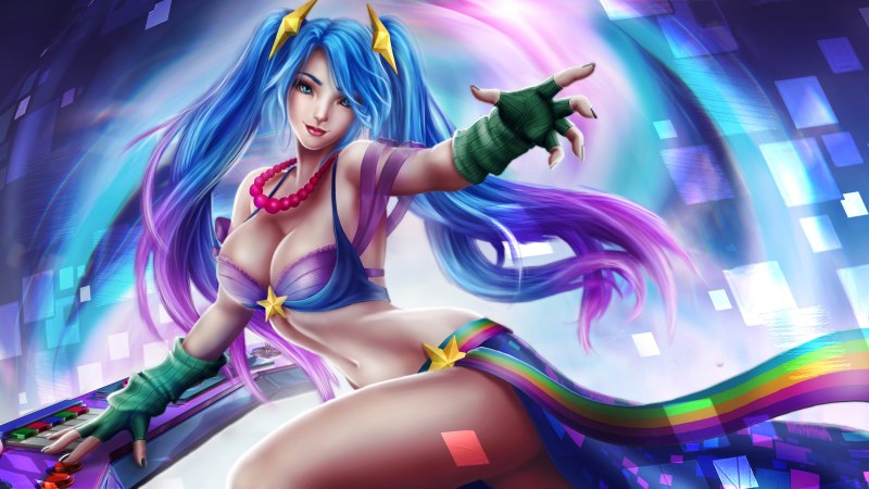 League of Legends Сона Art