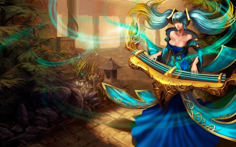 League of Legends Сона Art