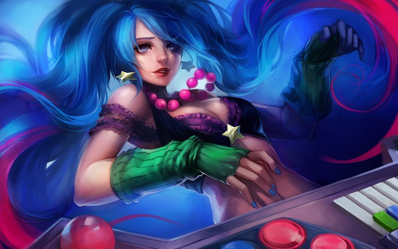 League of Legends Сона +18