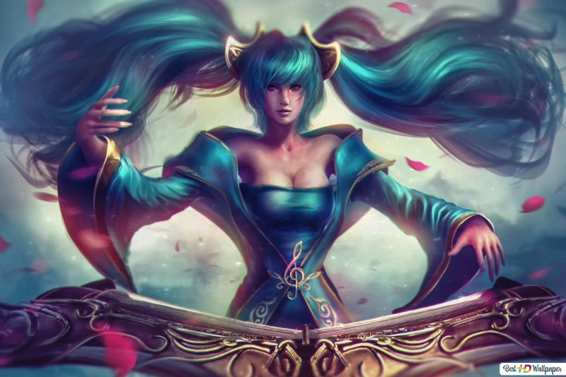 League of Legends чемпион Сона