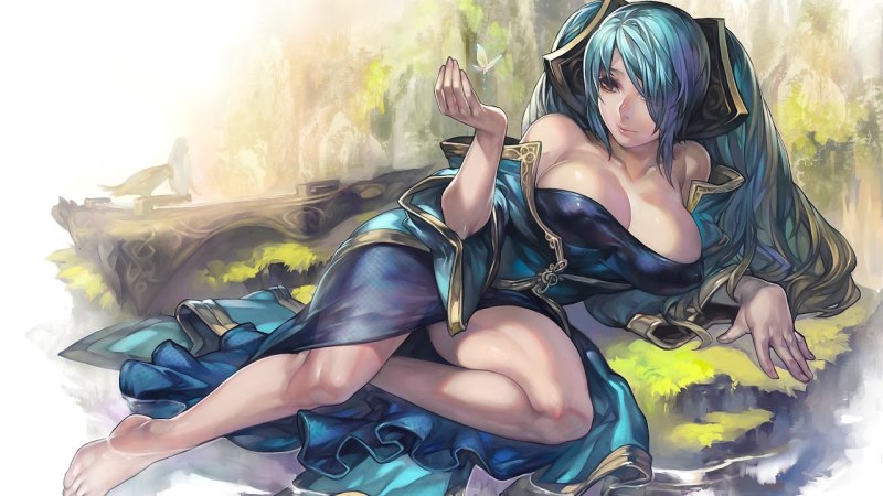 League of Legends Сона +18