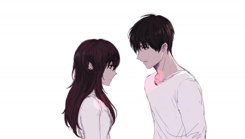 Аниме Hyouka поцелуй