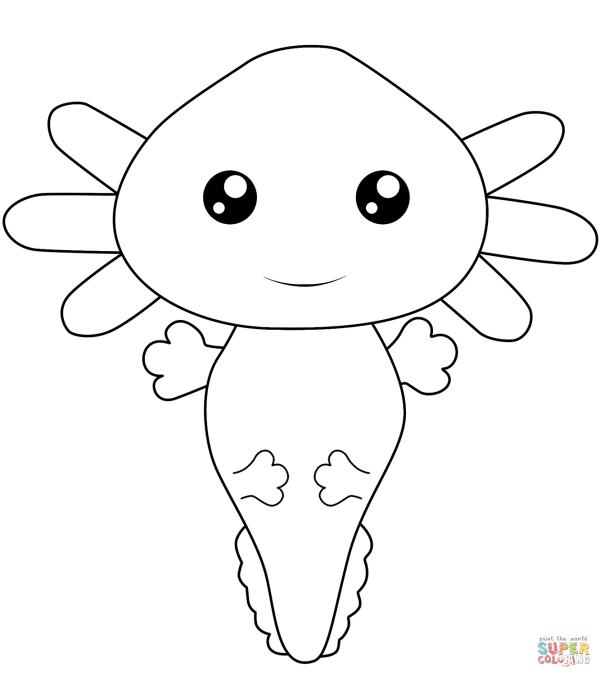 Axolotl Plush Toy