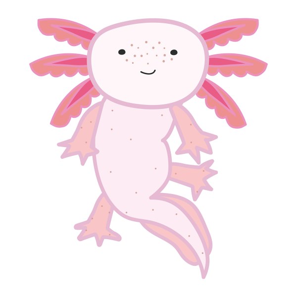 Аксолотль Plush Toy