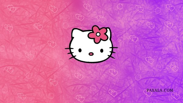 Обои на планшет hello Kitty