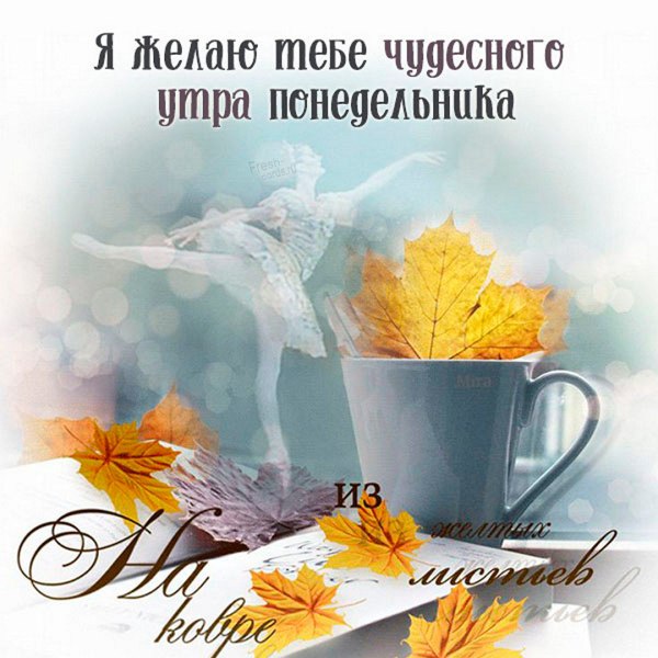 Доброе утро осень
