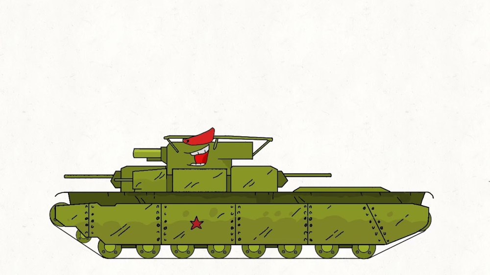 Мультики про танки Геранд т-35