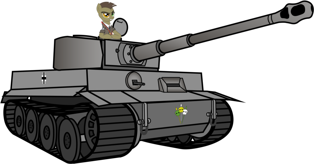Танк сбоку вектор