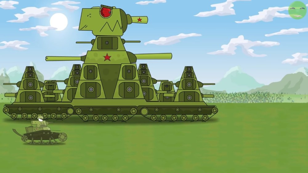 Танк и пушка на прозрачном фоне