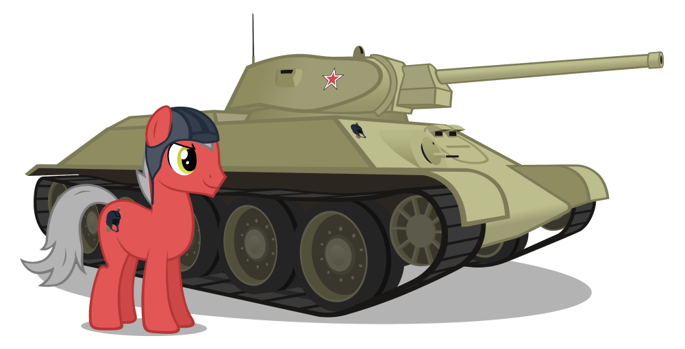 Т34 85 пони