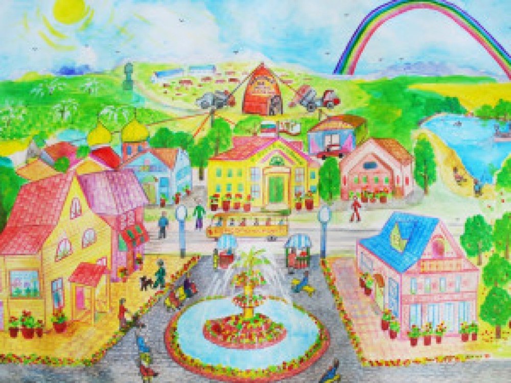 Алмазная мозаика 50x40 Лондон