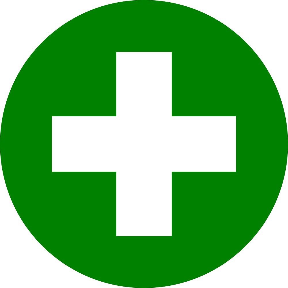 Знак плюс