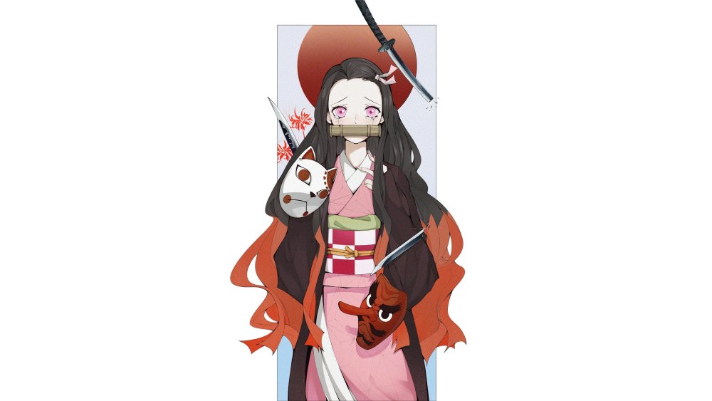 Demon Slayer аниме зеницу