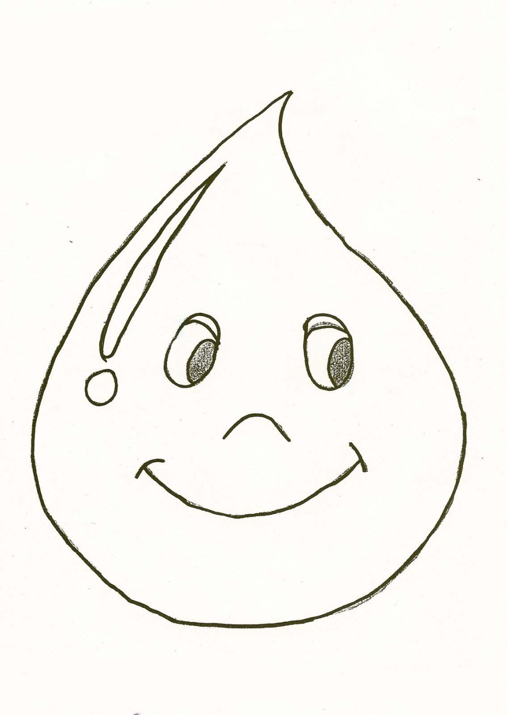 Капли воды для вырезания