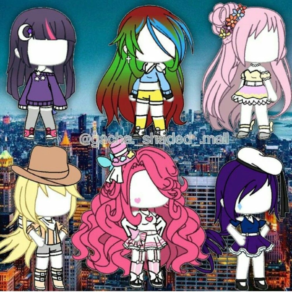 Одежда в Gacha Club идеи для ОС